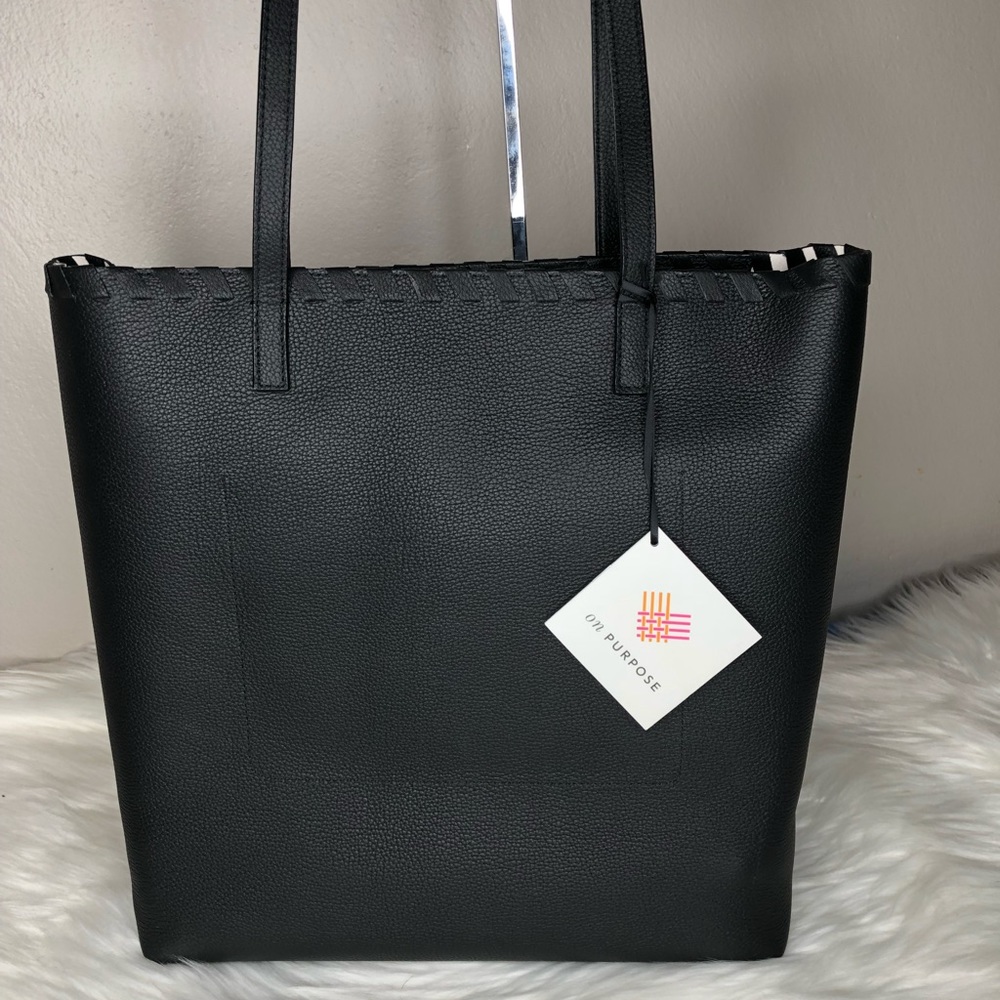 Kate spade black on purpose leather tote - Picture 3 of 7